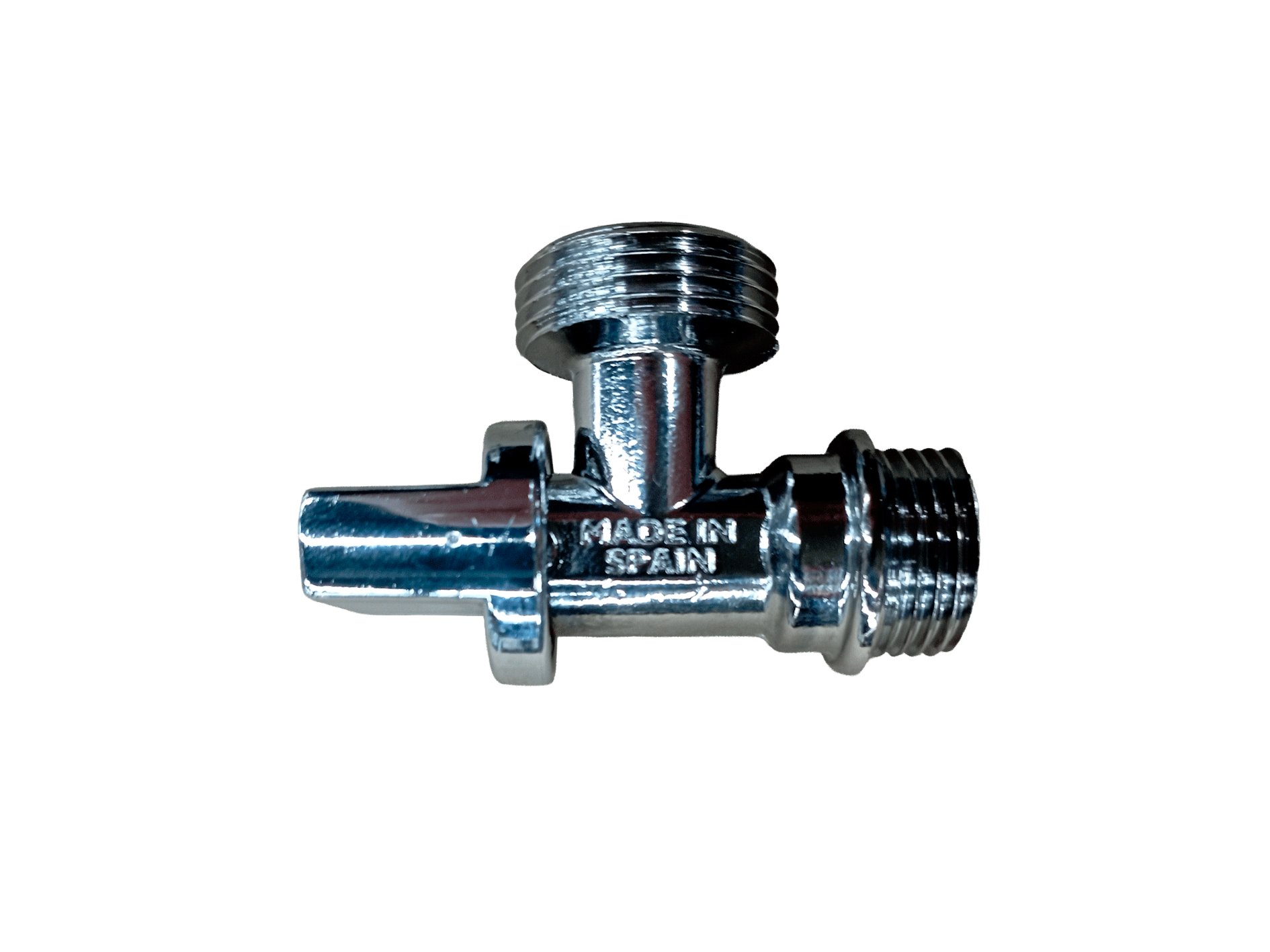 Robinet colțar  nichelat, 1/2 "Mx3/4"M, PN16, L-94, ARCO DEF728P