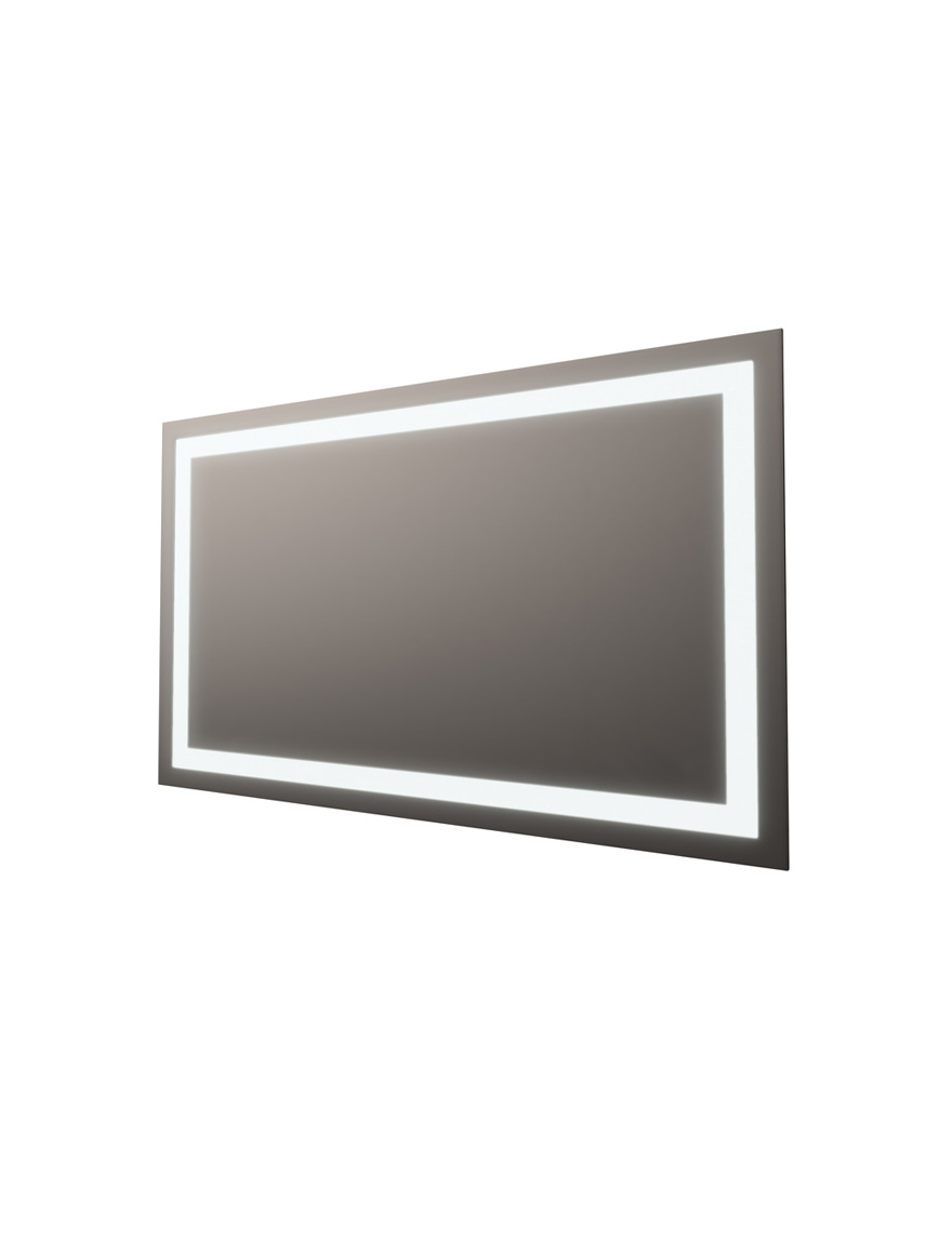 Светодиодное зеркало LD-1014 QUEEN, 1200×600 мм (с функцией антизапотевания и сенсорным управлением), ROKO