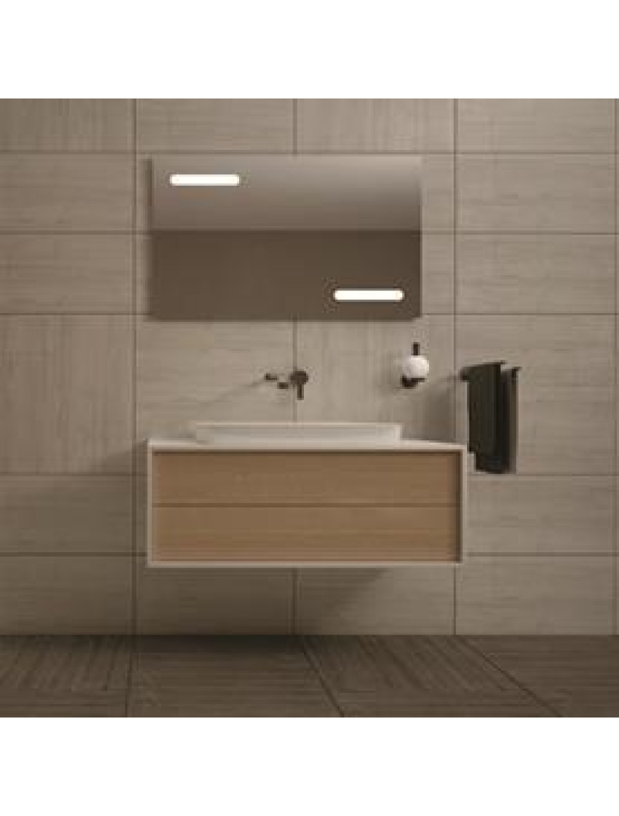 Светодиодное зеркало BELLA LD-1144, 1200×600 мм (с функцией антизапотевания и сенсорным управлением), ROKO