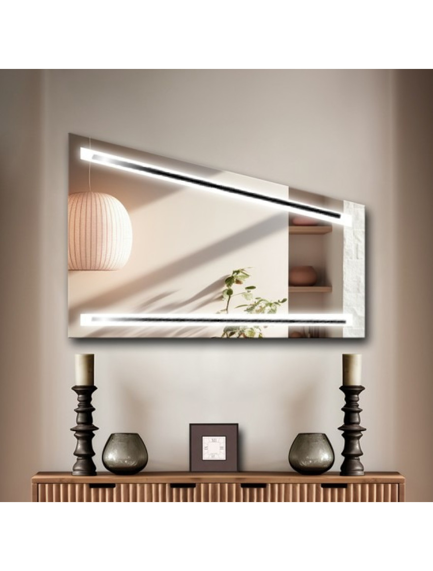 Oglindă LED PAMIR LD-1203 1000x600mm (anti aburi+touch) ROKO