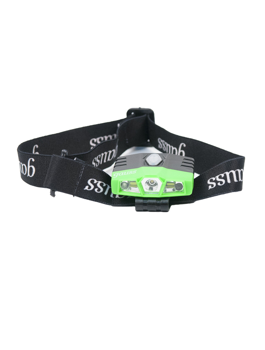 * Lanternă frontală LED GF406 5W 180lm Li-ion 500mAh GAUSS