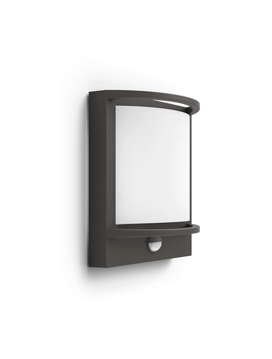 Aplică 12W 2700K 1200Lm 220V IP44 antracit SAMONDRA IR PHILIPS