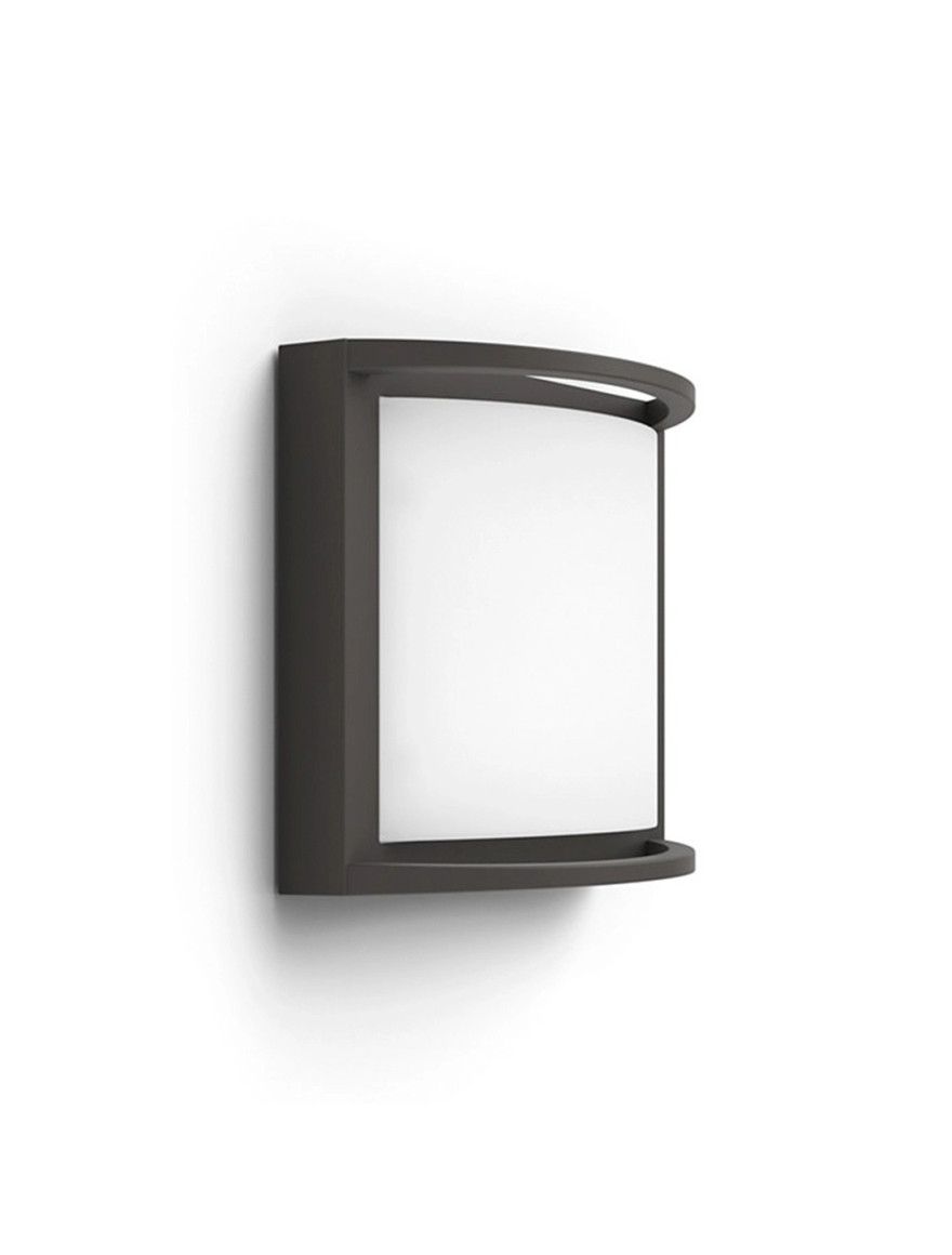 Aplică 12W 2700K 1200Lm 220V IP44 antracit SAMONDRA PHILIPS