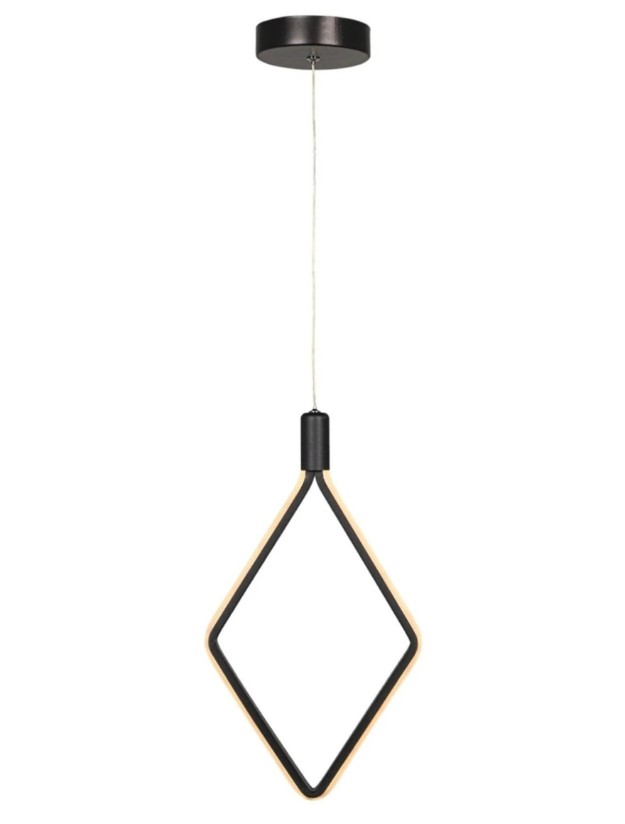 * Suspensie LED URAS 1x24W 4000K Black Begusa