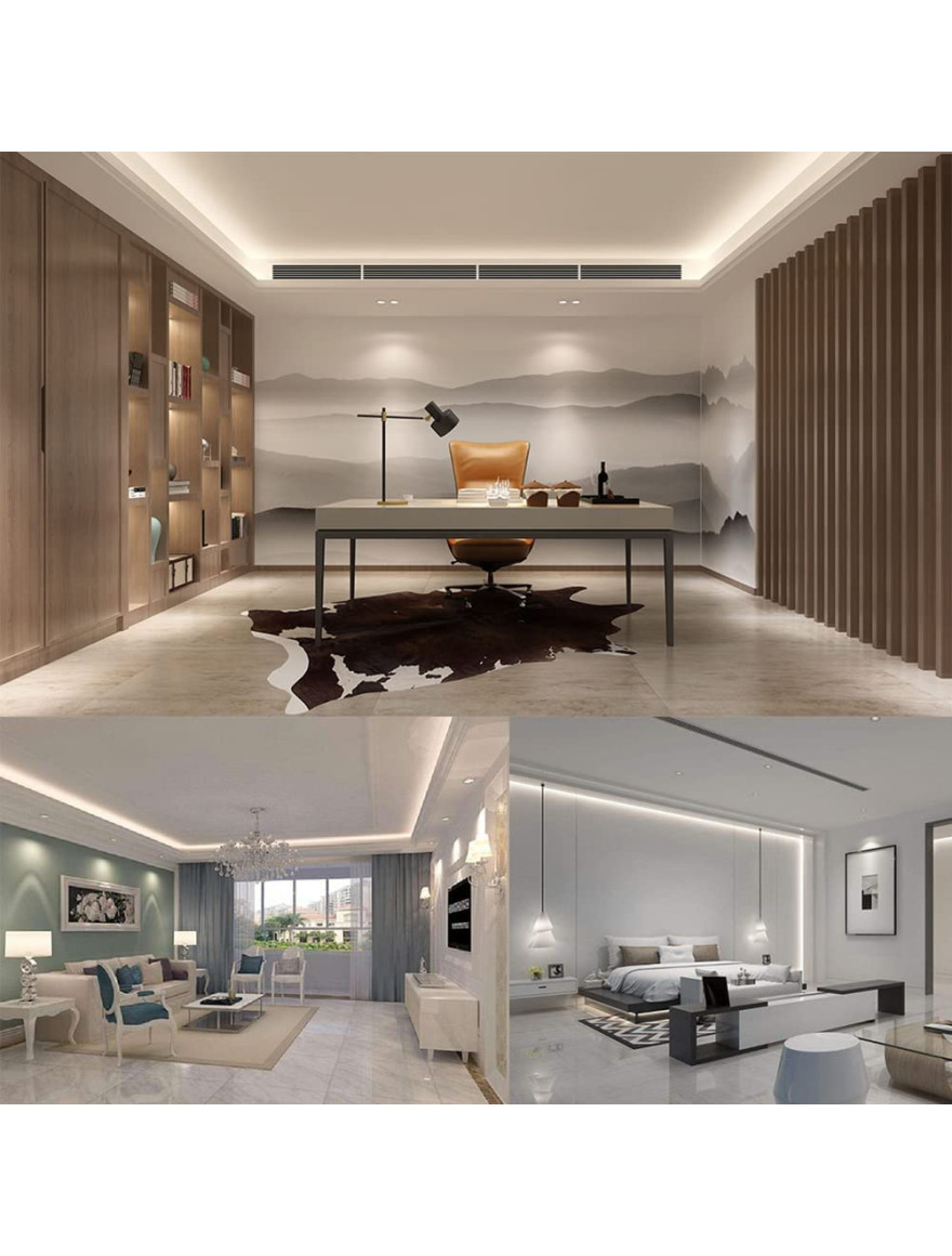 * Bandă LED SMD3014 18W 12V 204led/m IP20 3000K V-TAC 5M