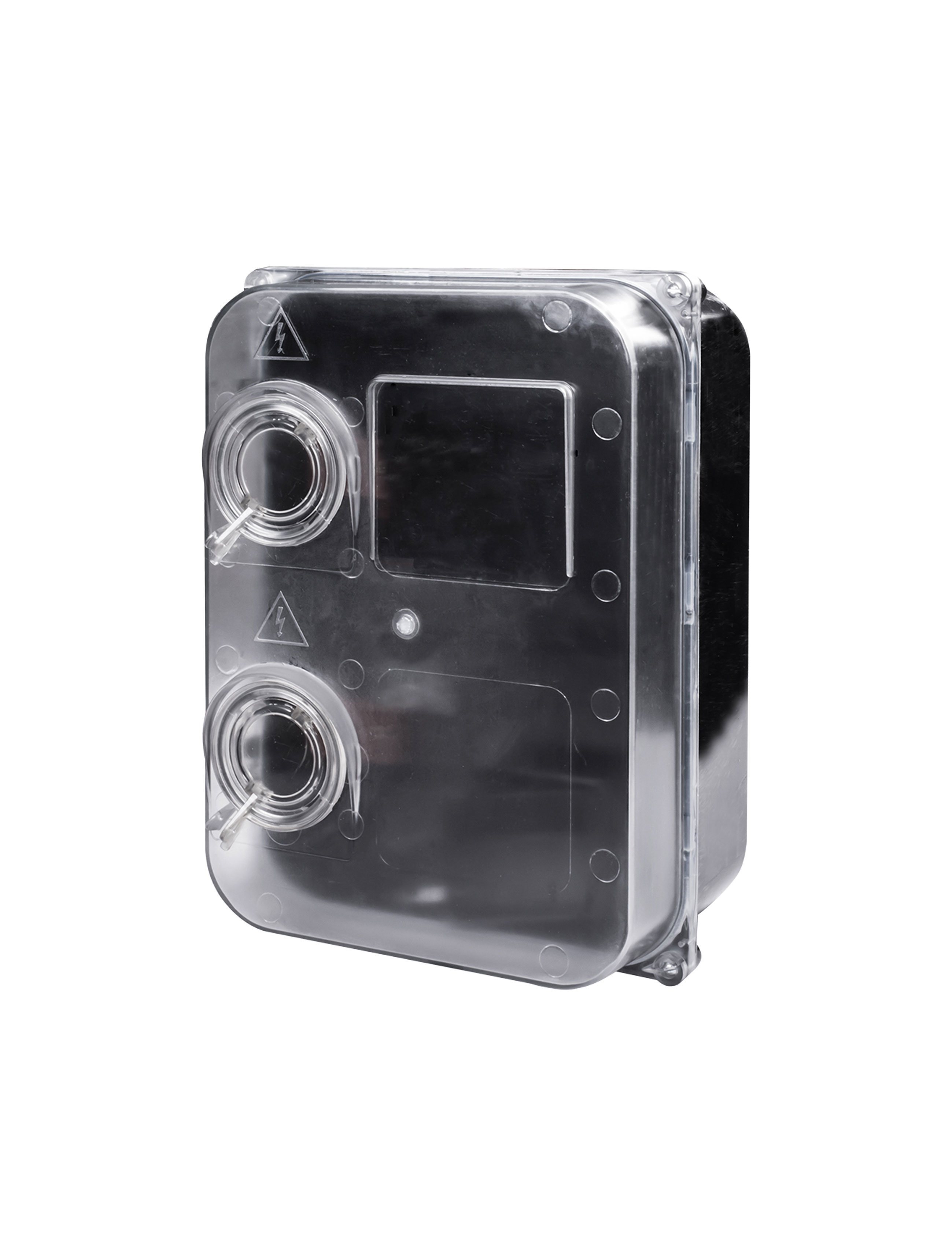 Panou din plastic e.mbox.stand.plastic.n.f3,extern, transparent, cu dispozitive de fixare