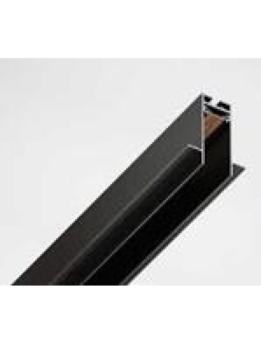 * Șină magnetică încorporabilă 48V MAGNECO 1m neagră LuminaLED