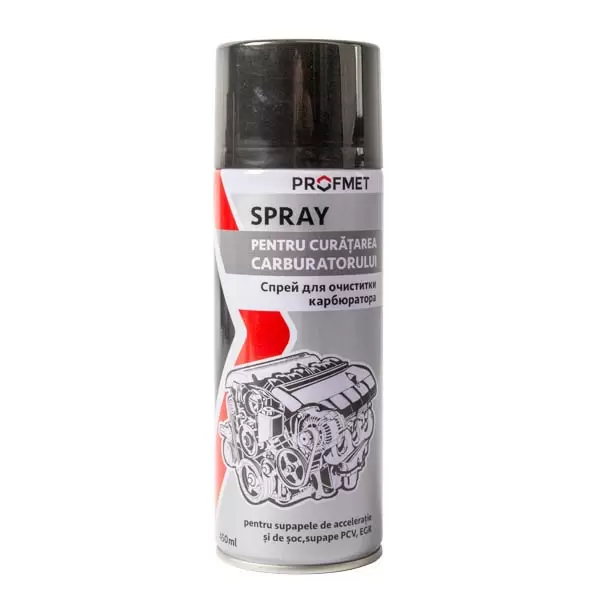 Spray pentru curățarea carburatorului 450ml Profmet 747205