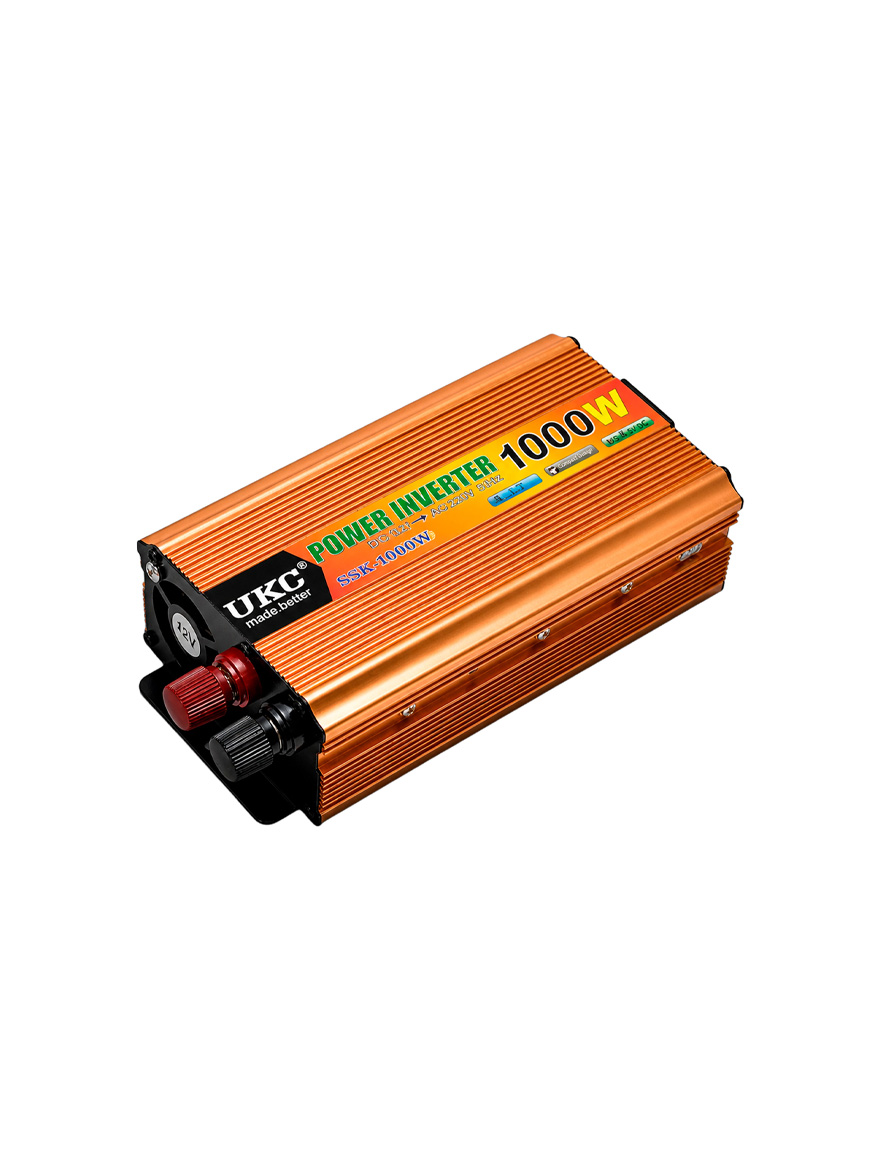 Инвертор UKC-1000W, DC12V-AC220V (модифицированная синусоида)