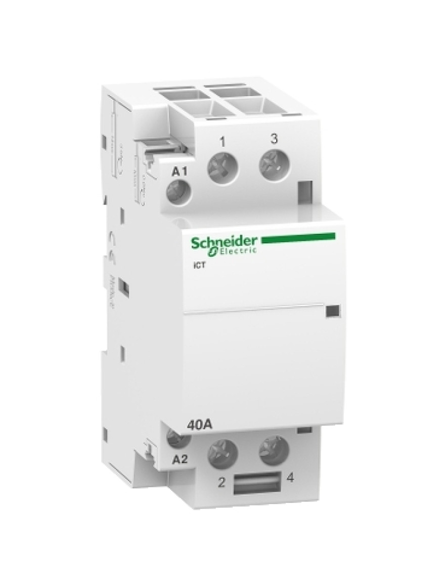Contactor iCT 40A 220-240V 2P 2NO SCHNEIDER