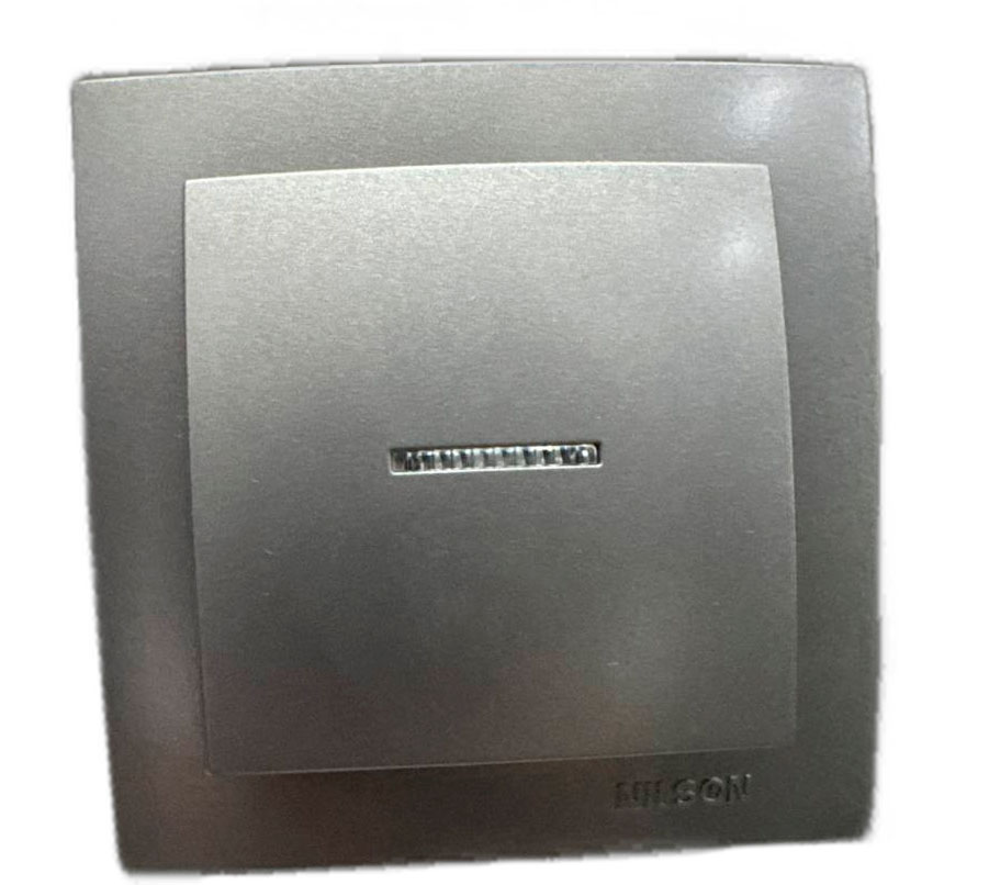 Întrerupător cu led ordinar antracit (12/60) Nilson Touran 24161002