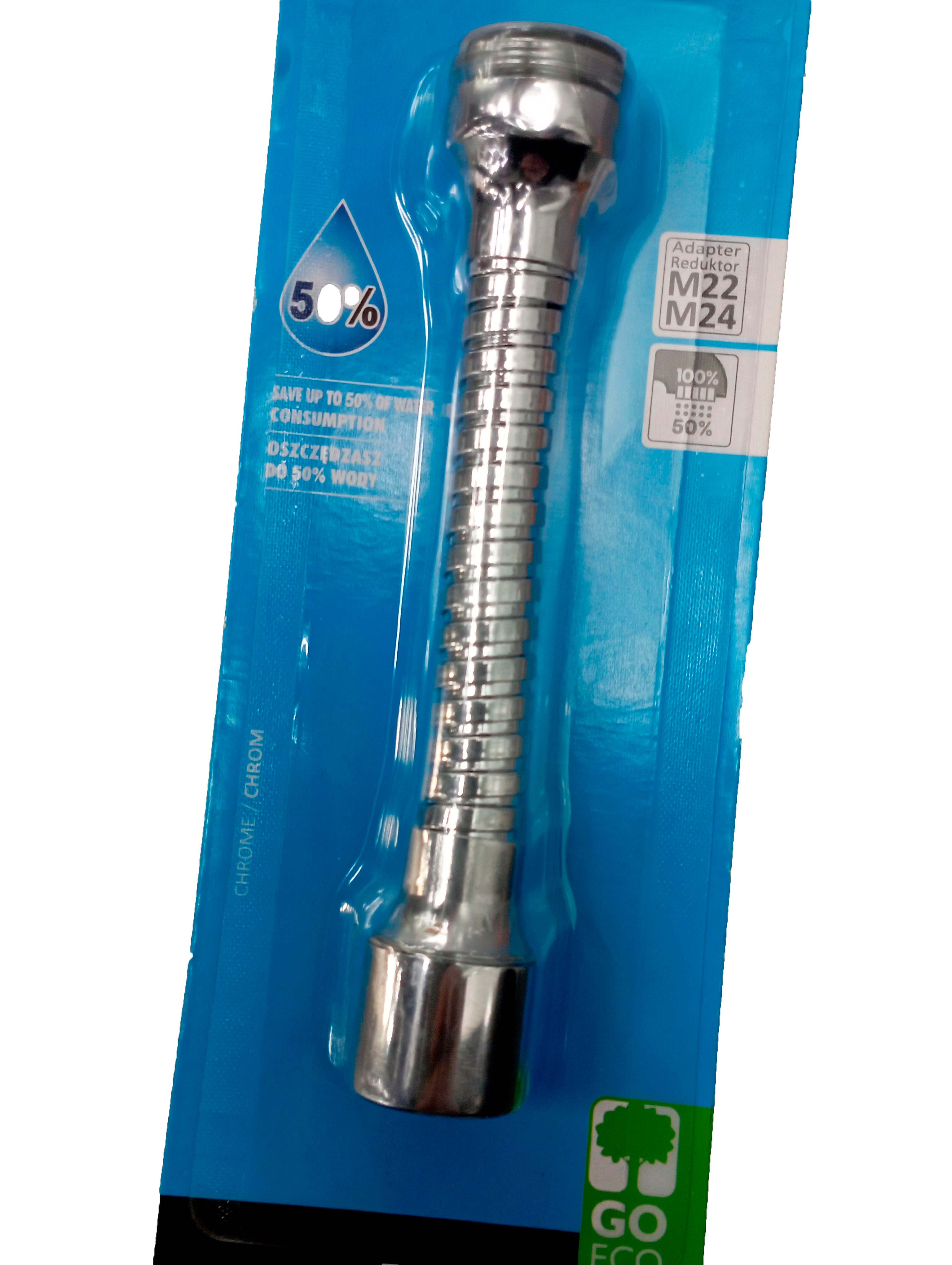 Aerator flexibil p/u baterie de bucătărie M22/M24 metal