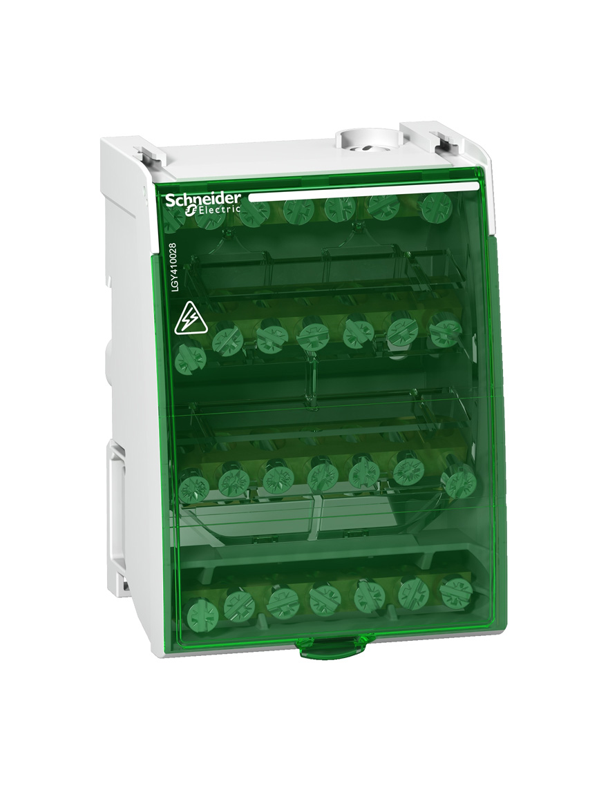 Bloc de distribuție 100A 4P-4*7 SCHNEIDER