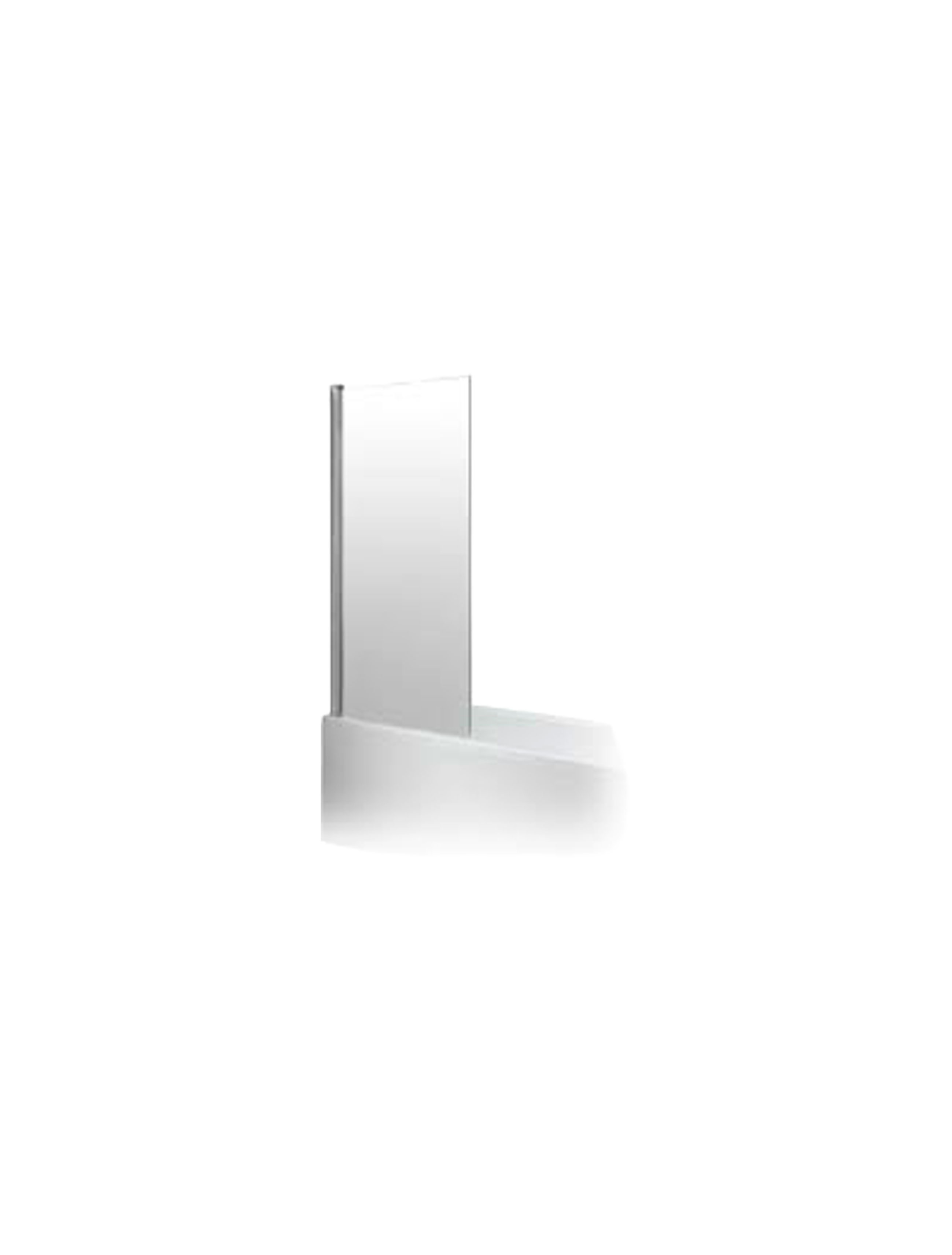 Ușă pentru cadă 6mm 90cm h:140 aluminiu BS2001/14090