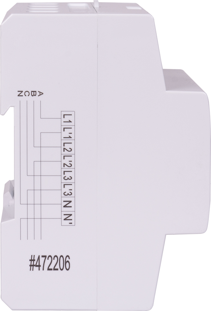 Трехфазный электросчетчик e.control.w05 5(100)A класс 1.0