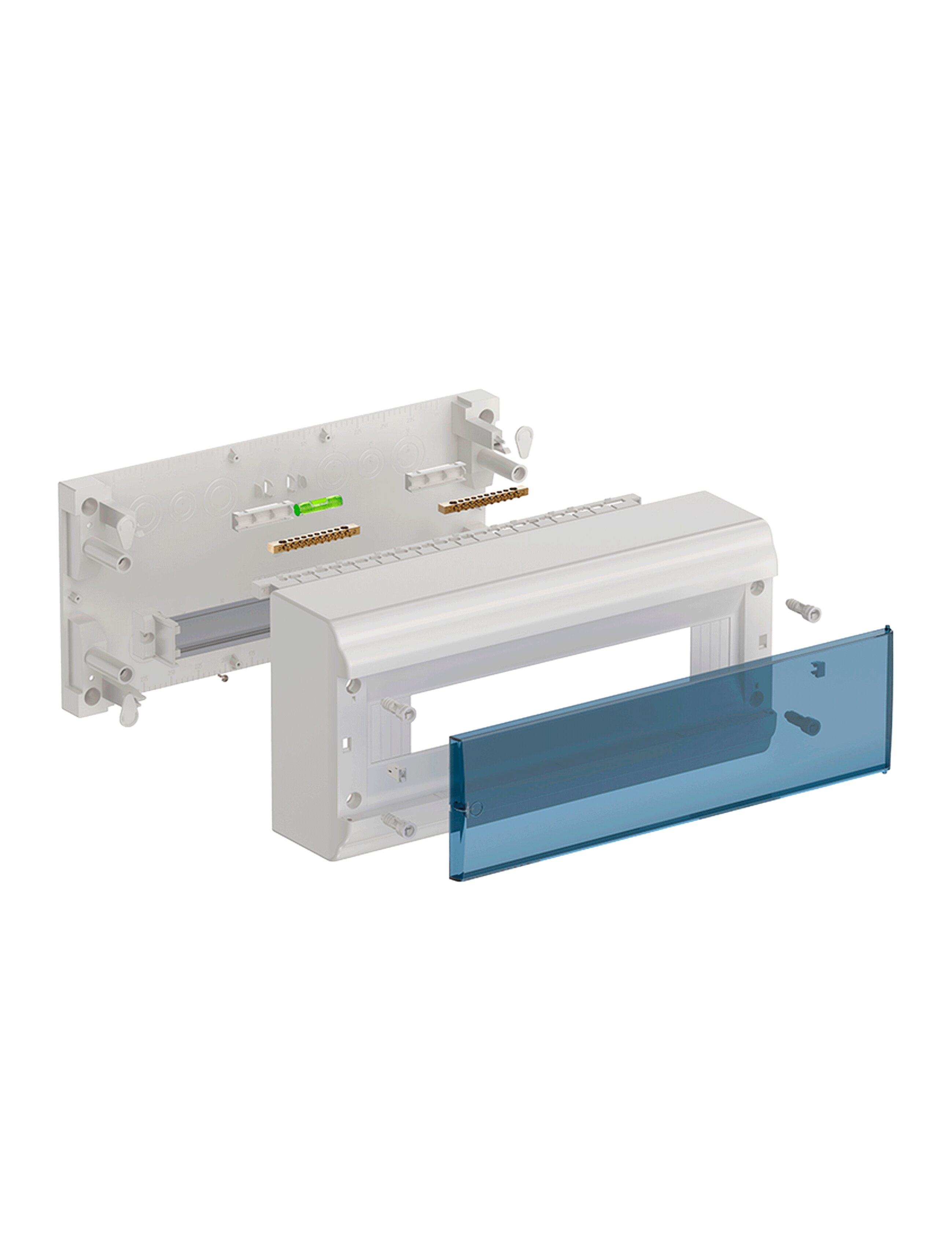 Cofret montaj aparent,18 module,exterior plastic IP41 ЩРН-Пк-18 FCN IEK 2