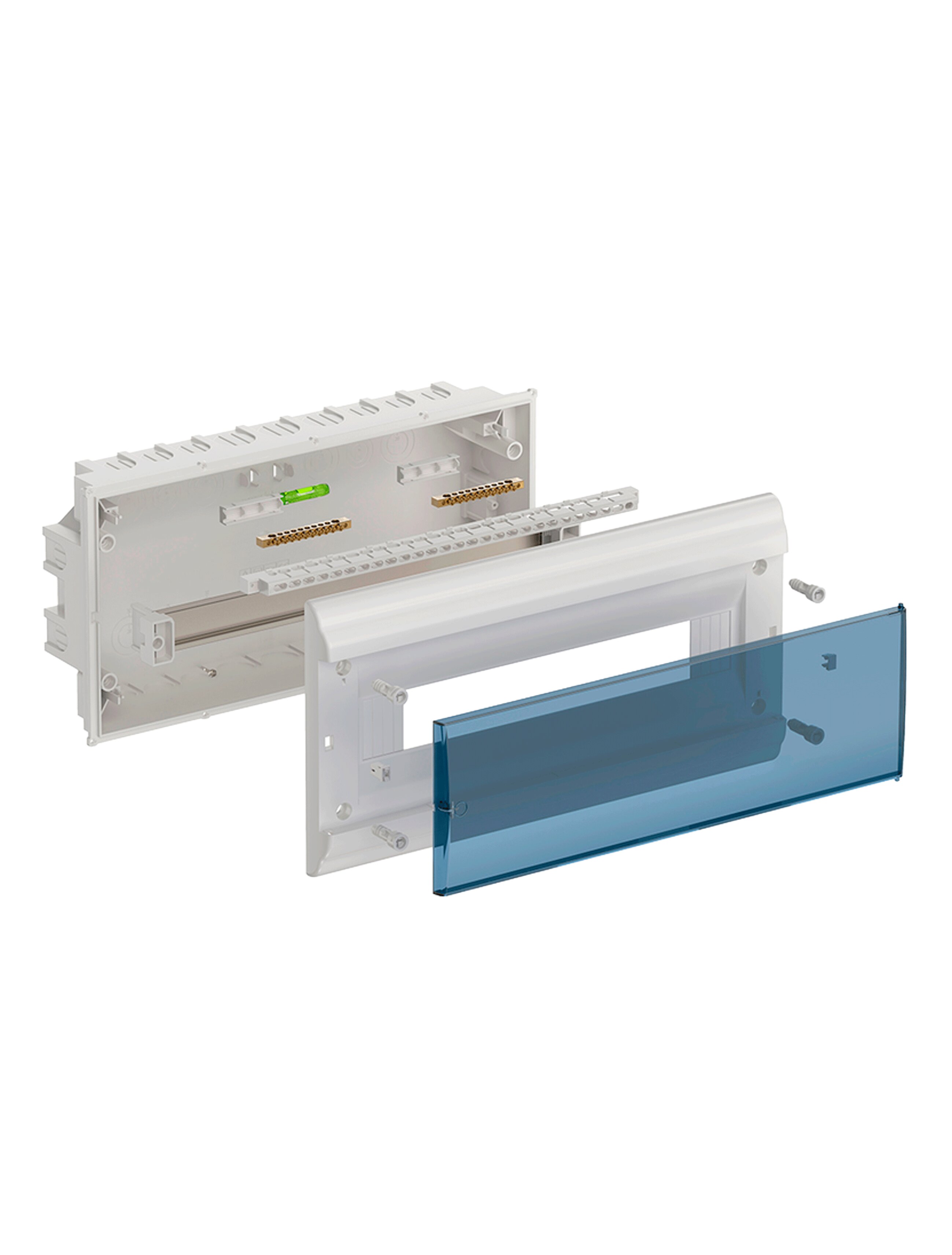 Cofret montaj aparent,18 module interior plastic IP41 ЩРВ-Пк-18 FCN IEK