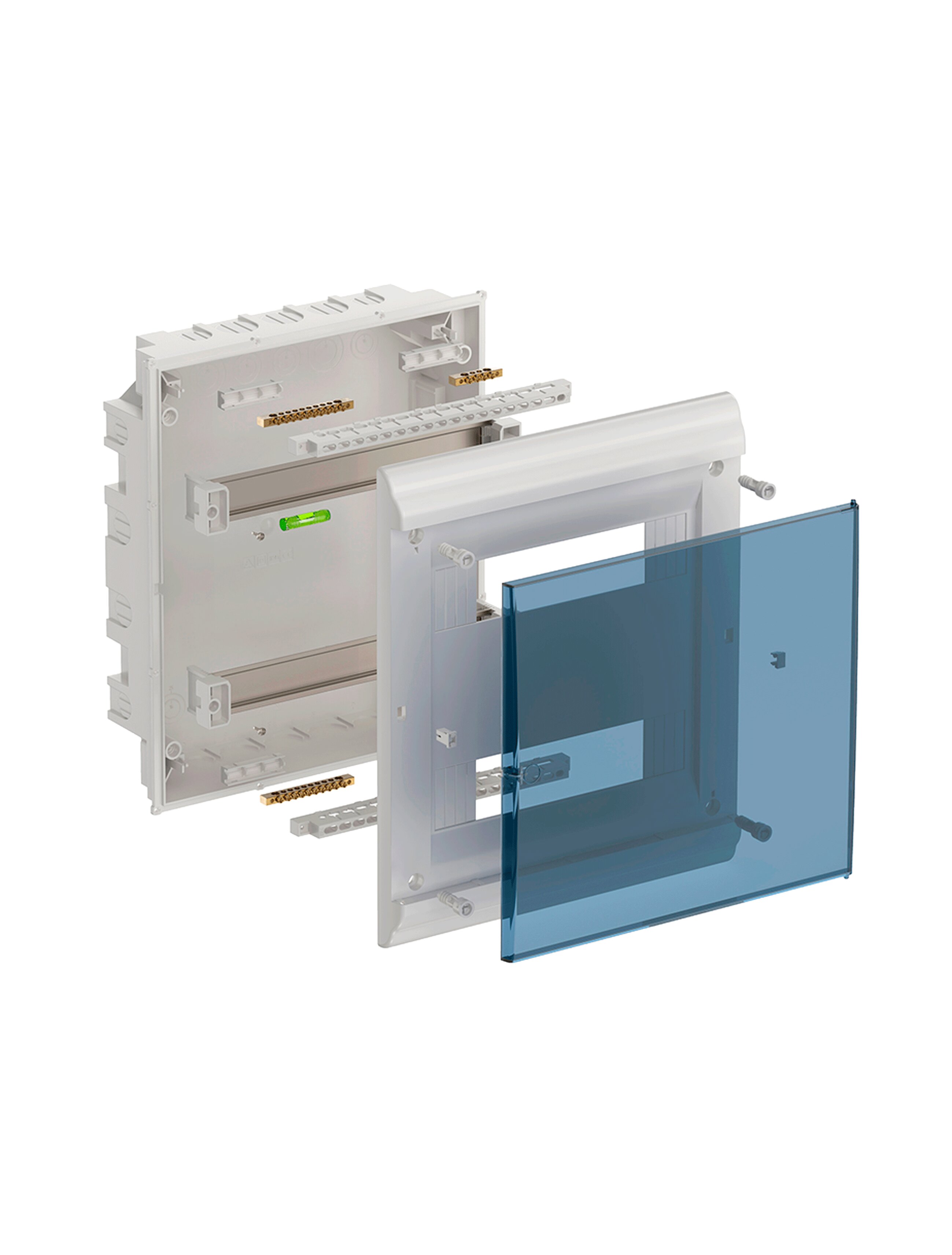 Cofret montaj aparent,24 module interior plastic IP41 ЩРВ-Пк-24 FCN IEK