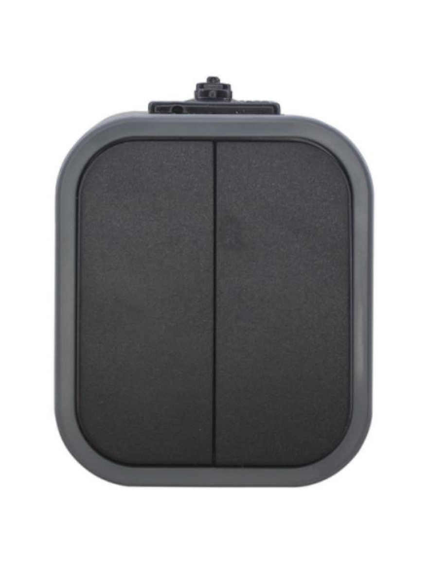 Întrerupător 2cl. IP54 SUR\NEGRU  (B2)