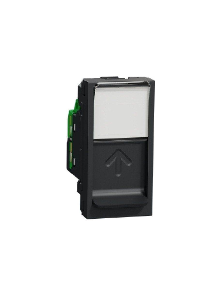 Priză RJ45, CAT5 UTP, 1m, antracit NU341054 Unica Studio