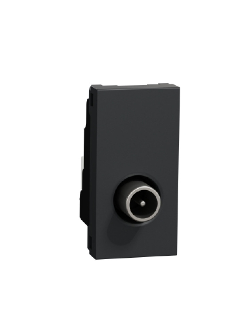 Priză TV tata, individuală 1m antracit NU346154 Unica Studio