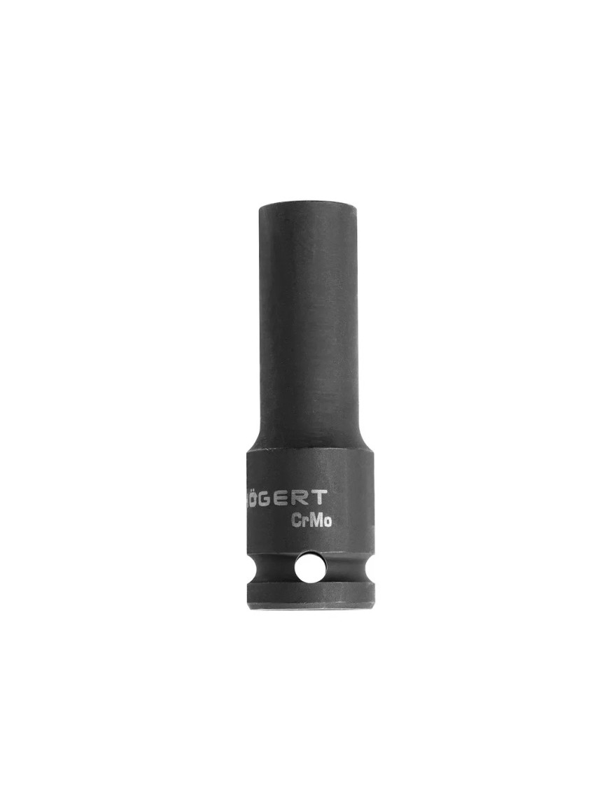 Cheie tubulară de impact, adâncă, hexagonală 1/2", 13 mm, DIN 3121, CrMo HOGERT