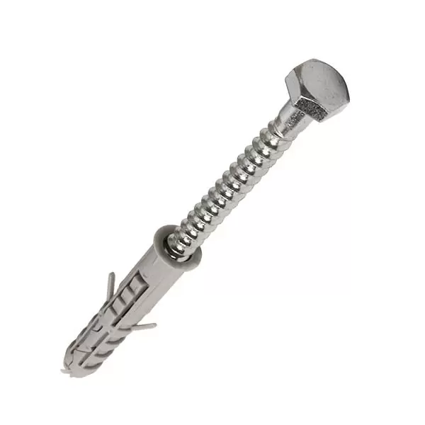 Дюбель 12/8x200 с шестигранной головкой, винт PROFMET 046218