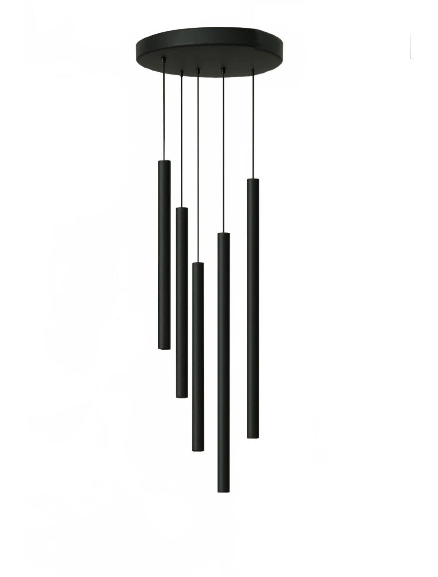 Lustra COLLET 5xG9 max 40W  black ALFA