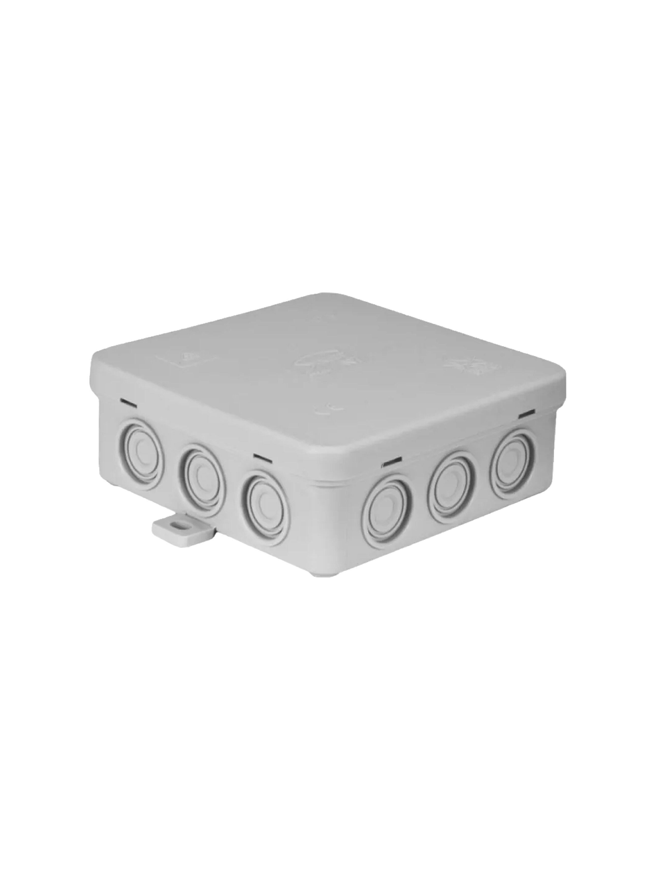 Квадратная распределительная коробка 100x100x40 мм, IP54, NS7 Simet (60 шт./упак.)