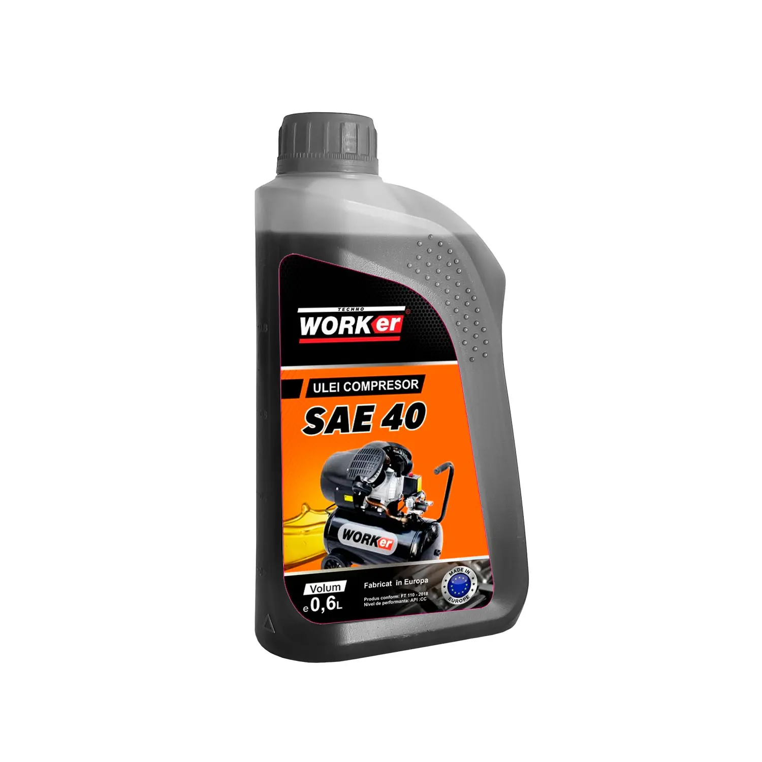 Ulei Technoworker compresor 0.6L (Made în EU) VOR57810