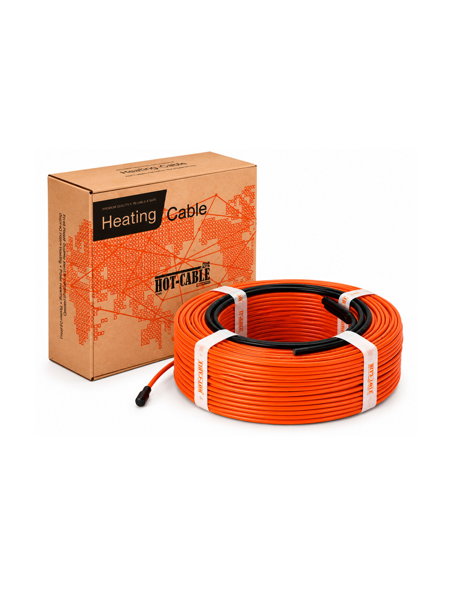 Cablu încălzitor bifilar e.heat.cable.t 17.250 15m 1,5m 250W 230V h0030002