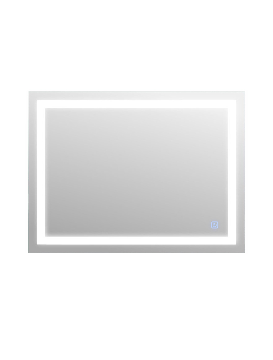 111314 Oglindă baie 800x600mm ortogonală LED touch Bayro Elipso