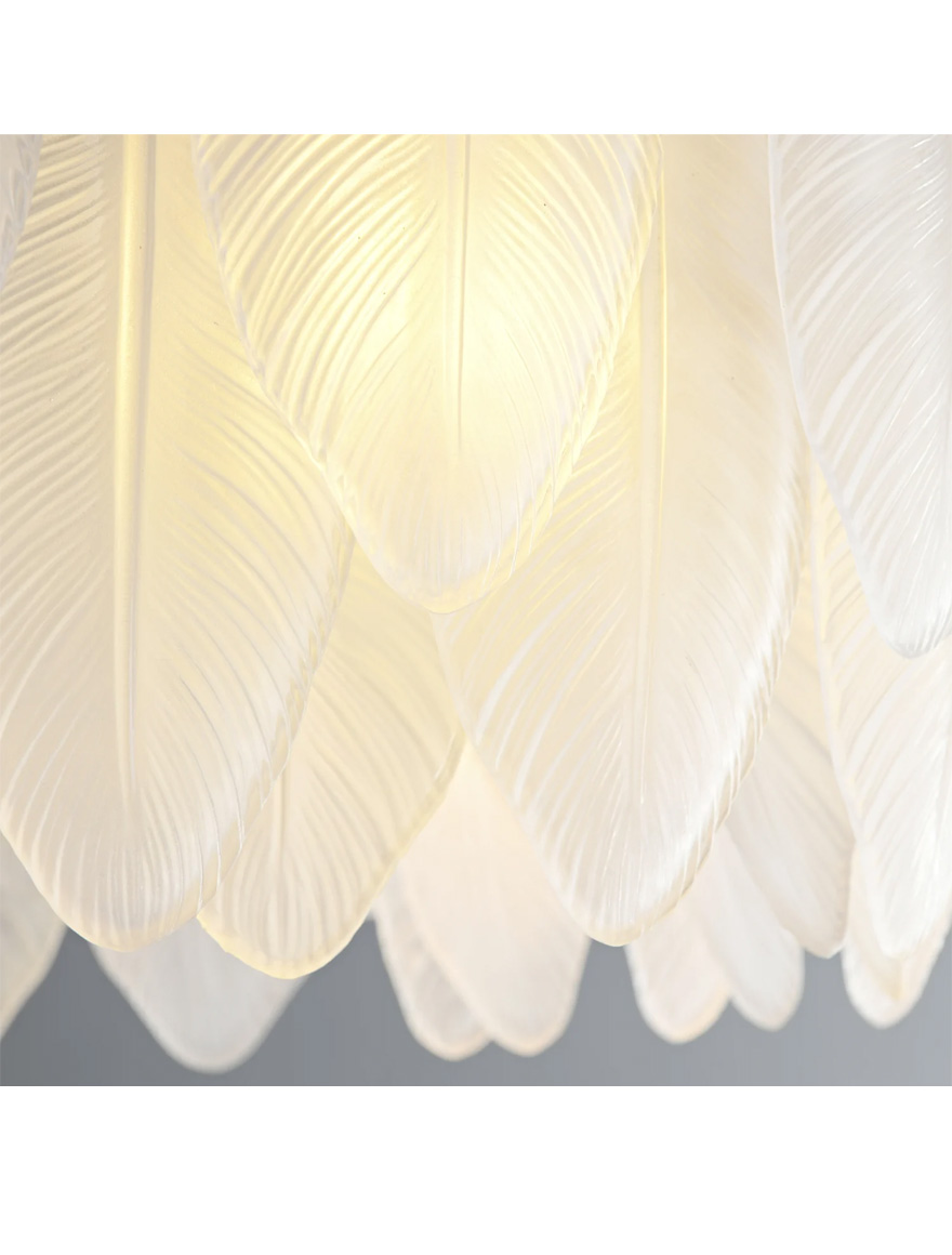 Люстра JH-2303-50, диаметр 50 см, цоколь E14x6, железо+стекло, бронза, LuminaLed