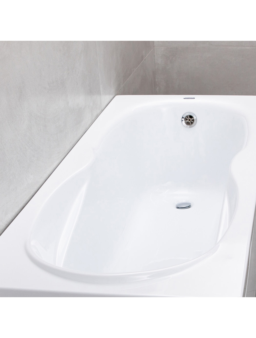 7096 Акриловая ванна 1600x700 Bonito Home Zea