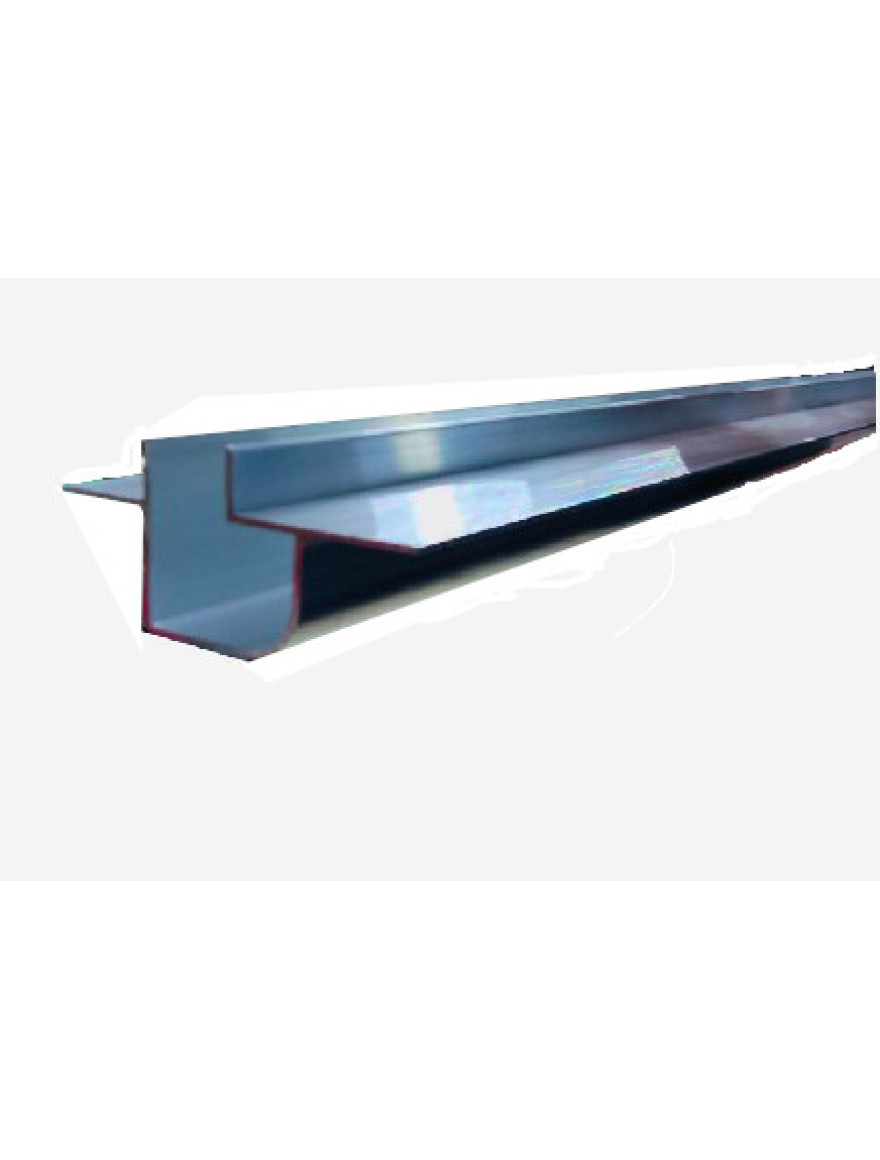 * Profile al. PL-6114-A 3m/set silver 61*14mm 61204