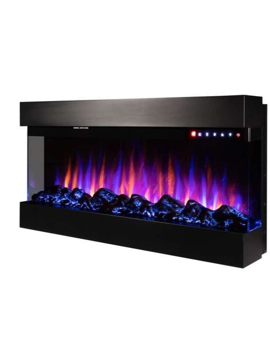 Șemineu electric  BEF-36WM Dalas 484x930x200 mm, 1500W