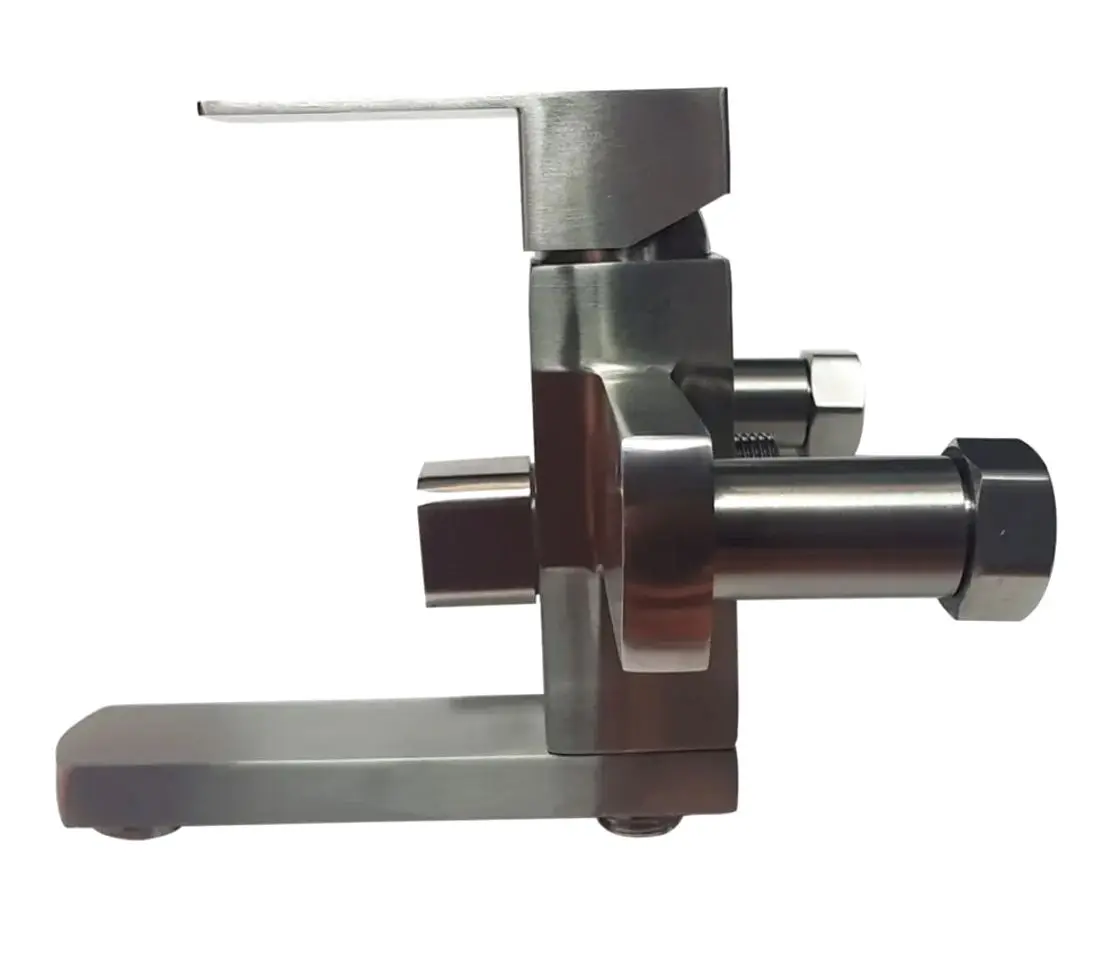 MIXXUS KUB-009-J Set de duș cu baterie din inox negru