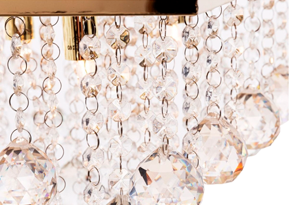 Lustra RLX92711-5GC RANGEL 5xG9 max 40W aur ZUMALINE