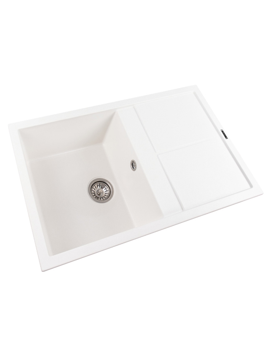 Кухонная мойка 785x495x200 ELEFANT SELENA 7850 белая