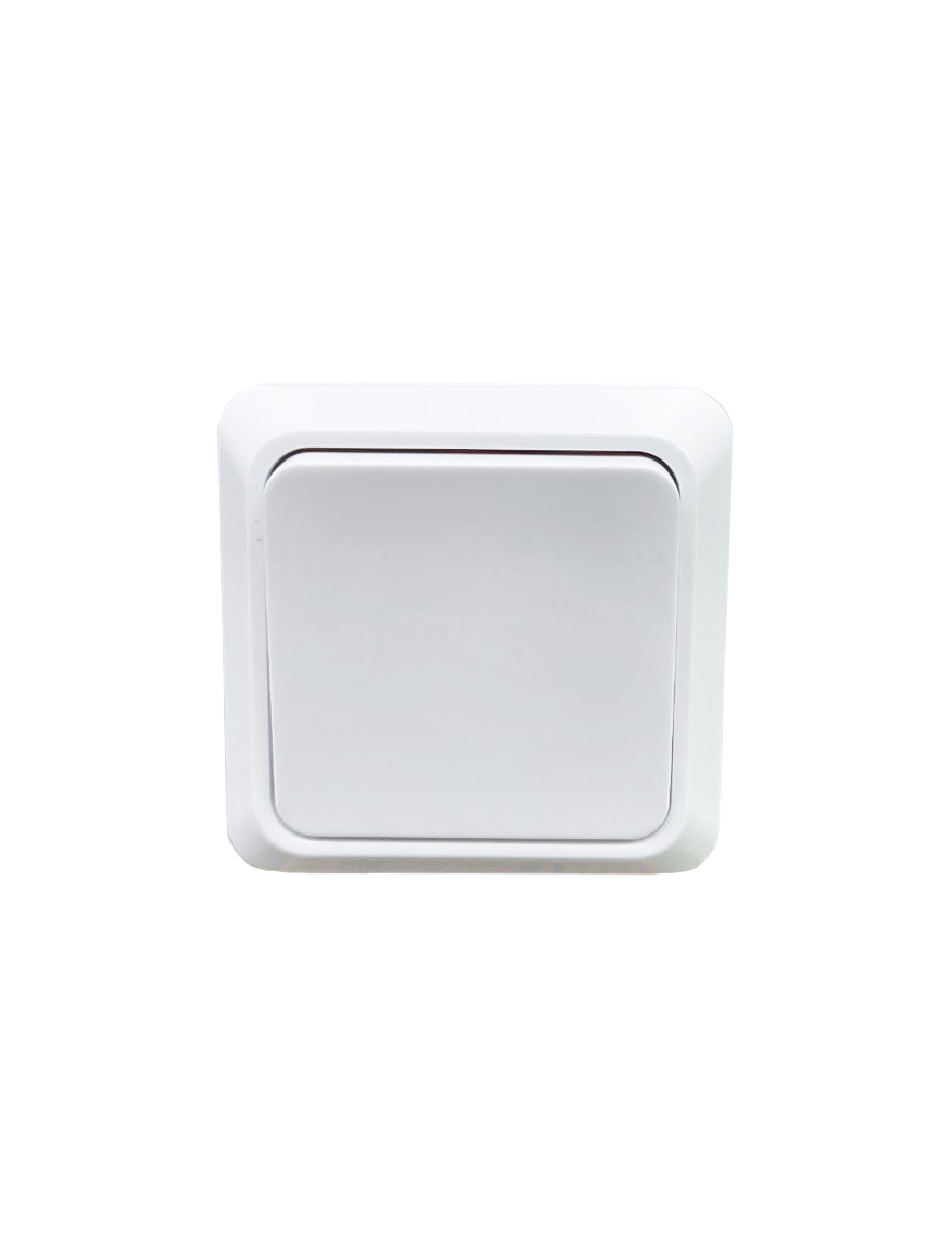 * Întrerupător ordinar alb aplicat 10A 250V (10buc/cut) VARGO