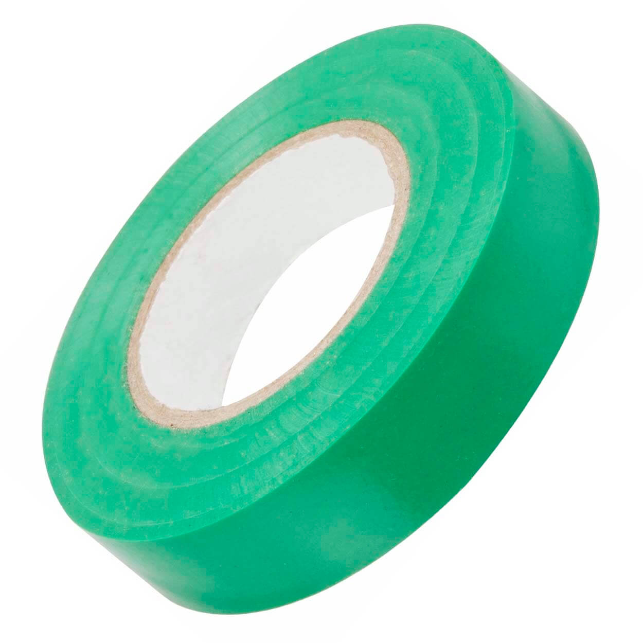 Изоляционная лента ПВХ 19 мм × 20 м, зелёная MegaWatt