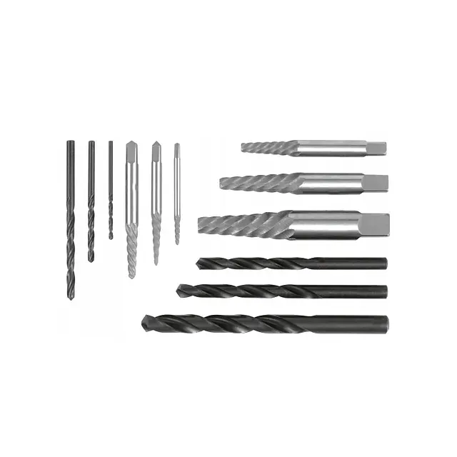 * Extractoare p/u țuruburi rupte M3-M24 set 12 buc HSS KIT YATO