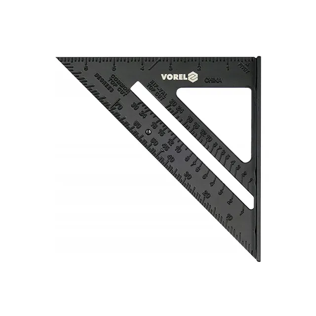 Столярный угольник 180x180x250 мм AL VOR18377 VOREL