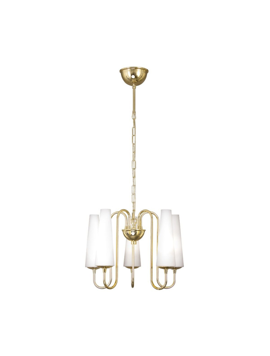 Lustră 1127 MAGNUM 5*E14 gold ZUMALINE