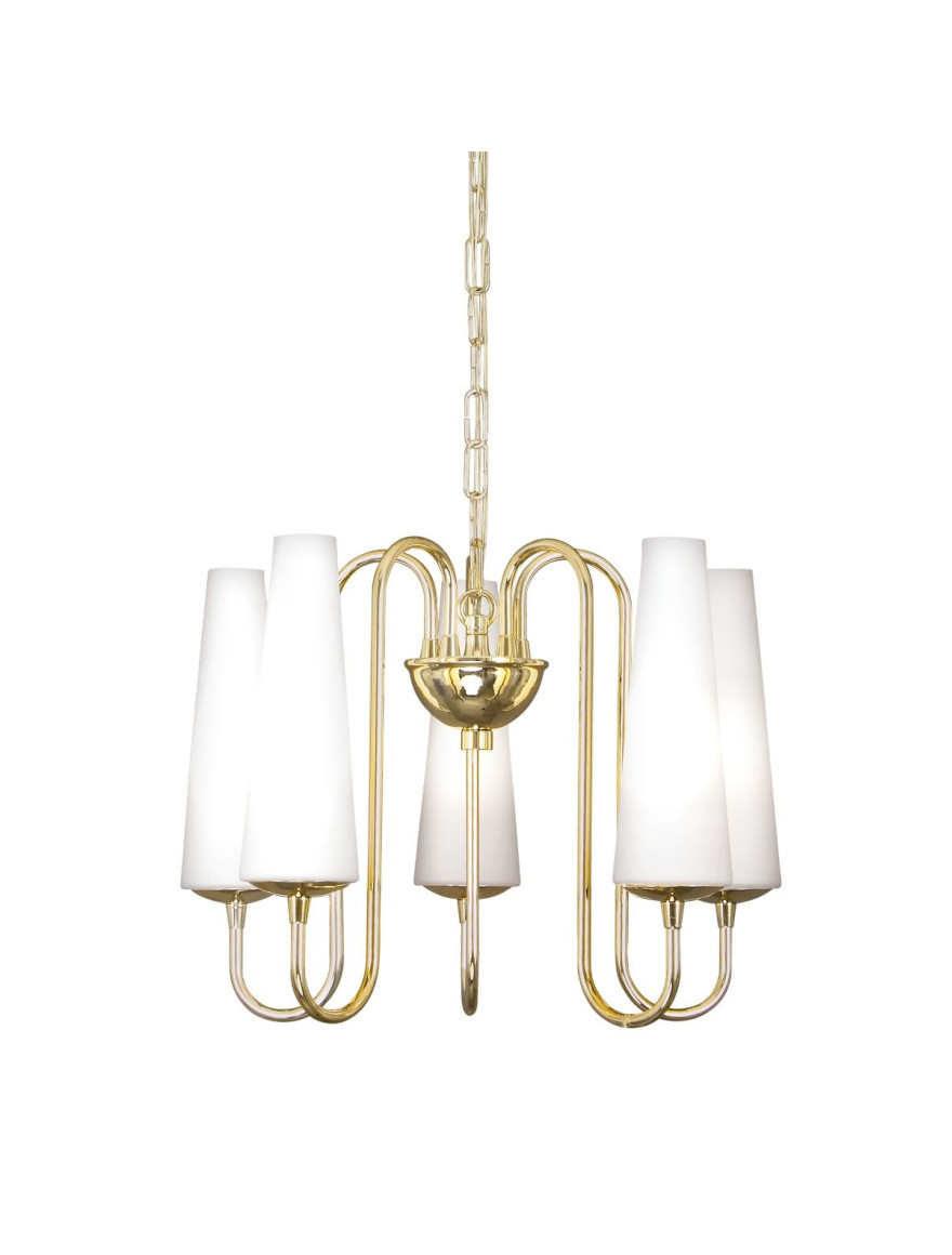 Lustră 1127 MAGNUM 5*E14 gold ZUMALINE