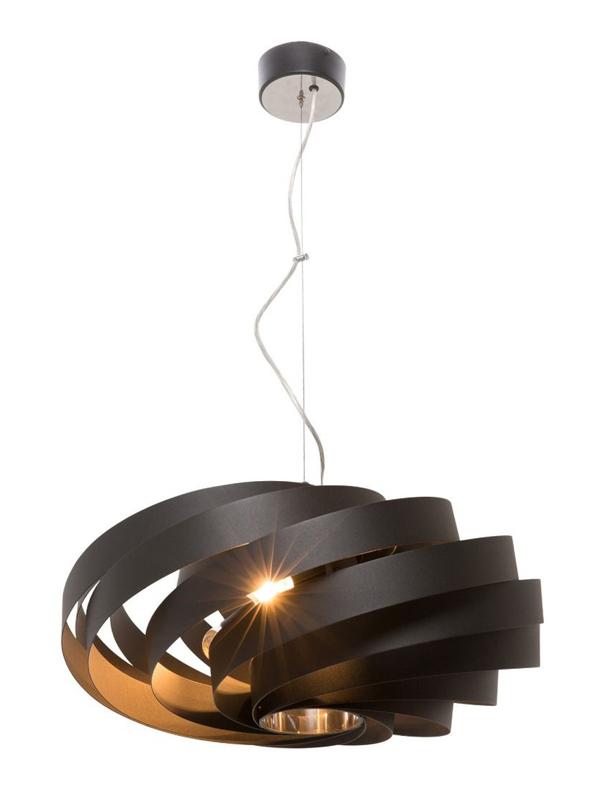 Lustră 1136 VENTO 4*E27 anthracite ZUMALINE