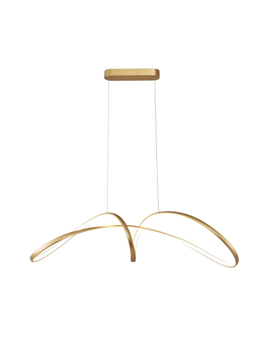 Lustră LED 20026P-GD FERMI 50W 3000-6000K gold ZUMALINE