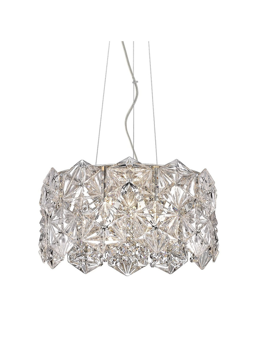 Lustră P0534-05C-F4AC DAVI 5XG9  33W D41 chrome ZUMALINE