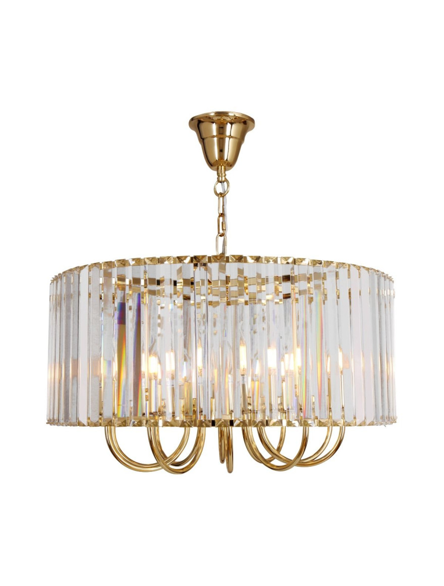 Lustră 1906/10 PARIS 10XE14  40W D60 gold ZUMALINE