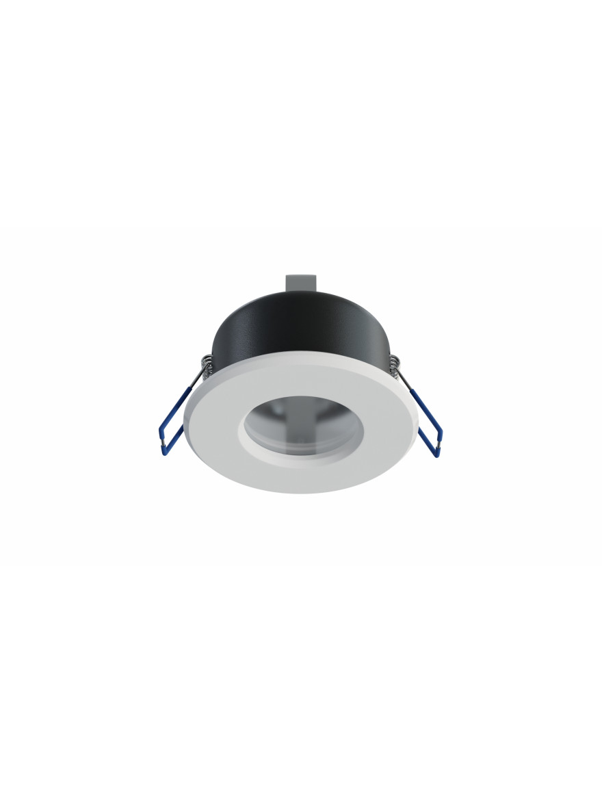 Spot încorporat LISA 1xMR16 IP44 max 10W 83*25 rotund alb LED Labs